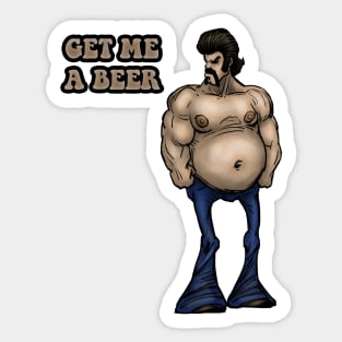 Get Me A Beer Sticker